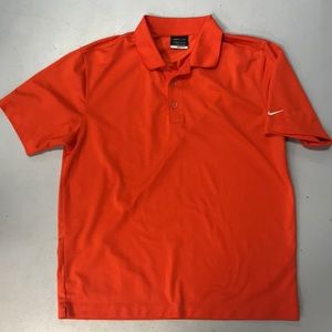 Nike Golf Fit Dry Orange Polo XL